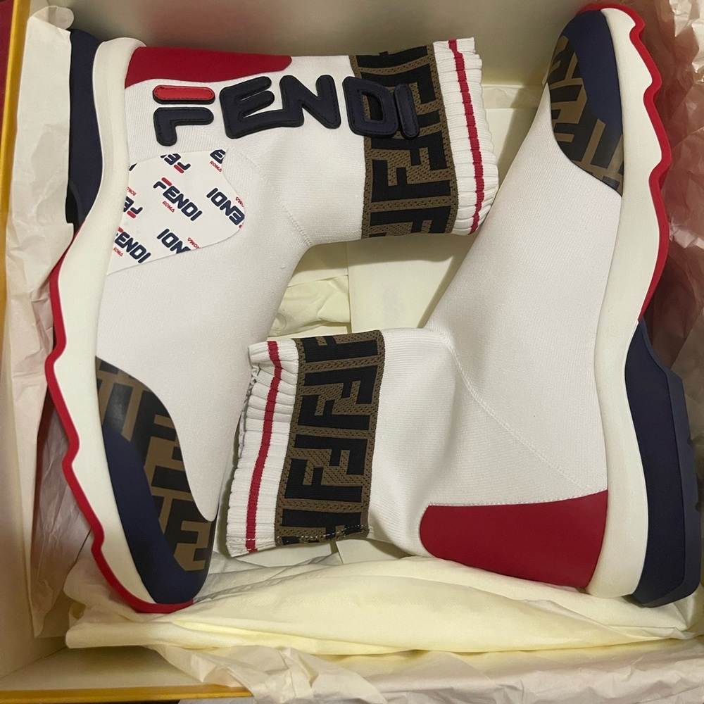 Fendi x Fila socks sneakers